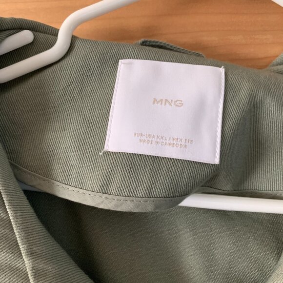 Mango Hooded Cotton Jacket - Picture 3 of 4